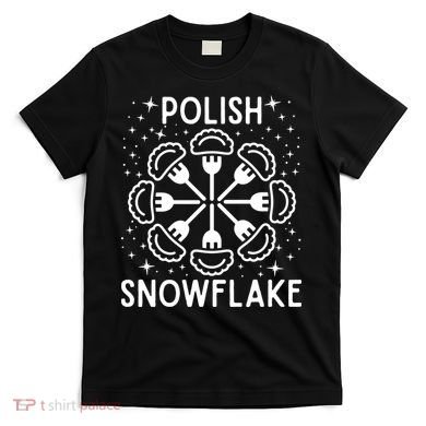 Polish Pierogi Snowflake T-Shirt