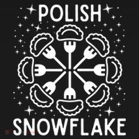 Polish Pierogi Snowflake Pajama Set thumb 2