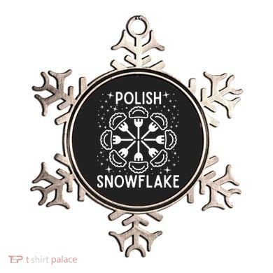 Polish Pierogi Snowflake Ornament
