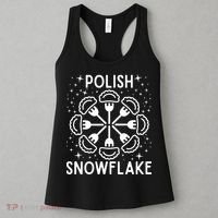 Polish Pierogi Snowflake Women's Tank Top thumb 3