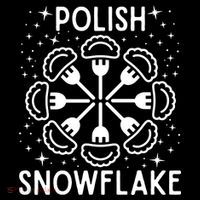 Polish Pierogi Snowflake Toddler Hoodie thumb 2