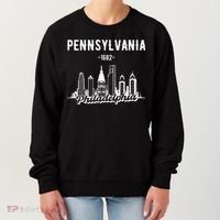 Philadelphia Pennsylvania Skyline Women's Sweatshirt thumb 0