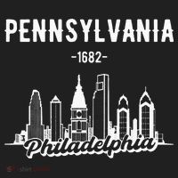 Philadelphia Pennsylvania Skyline Women's Sweatshirt thumb 2