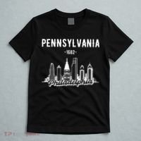 Philadelphia Pennsylvania Skyline T-Shirt thumb 5