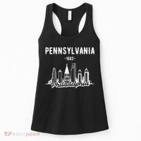 Philadelphia Pennsylvania Skyline Women's Tank Top thumb 0