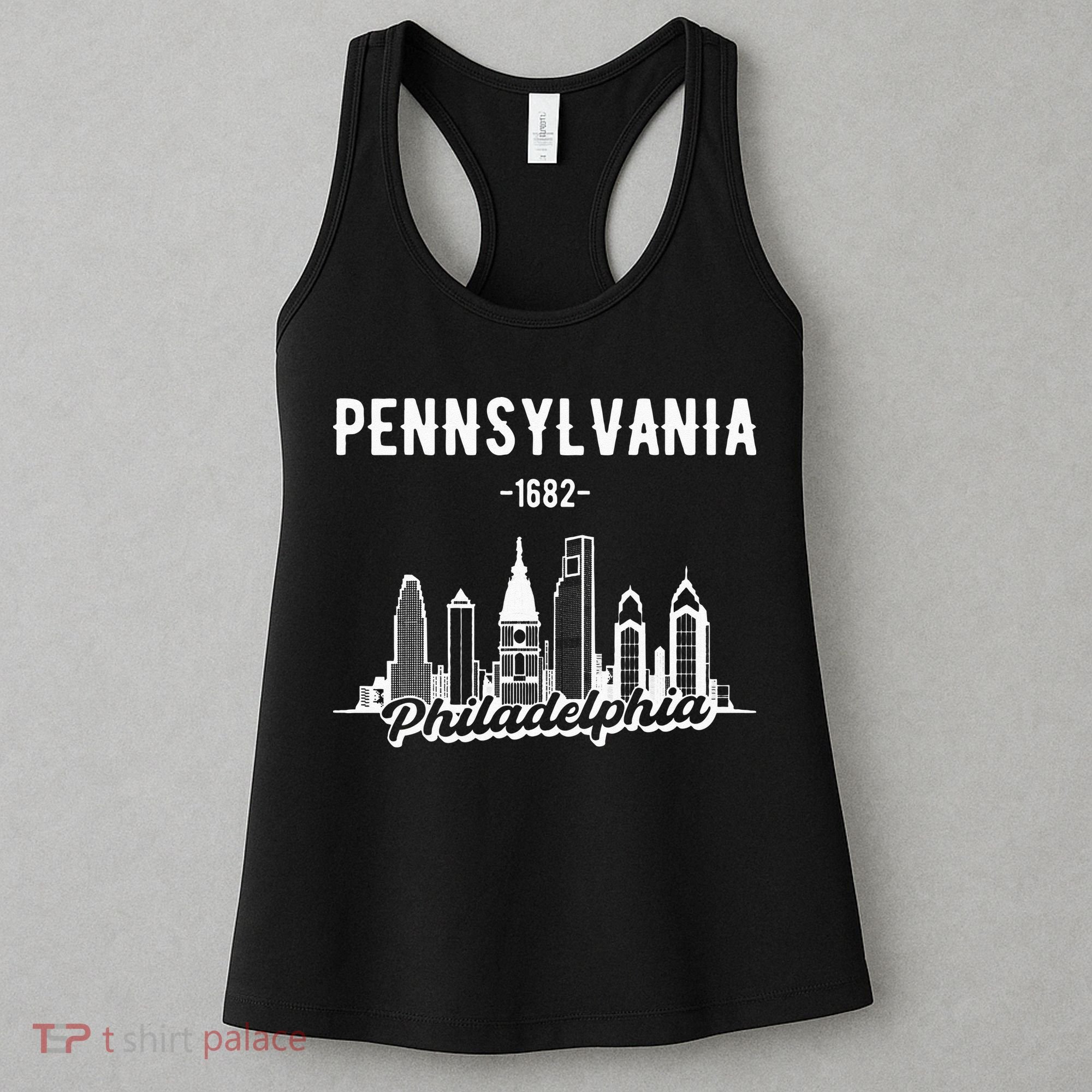 Philadelphia Pennsylvania Skyline Women's Tank Top