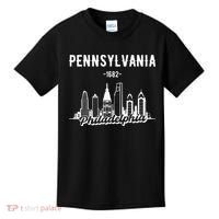 Philadelphia Pennsylvania Skyline Kids T-Shirt thumb 0