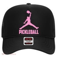 Pink Pickleball Sports Logo Hat thumb 0
