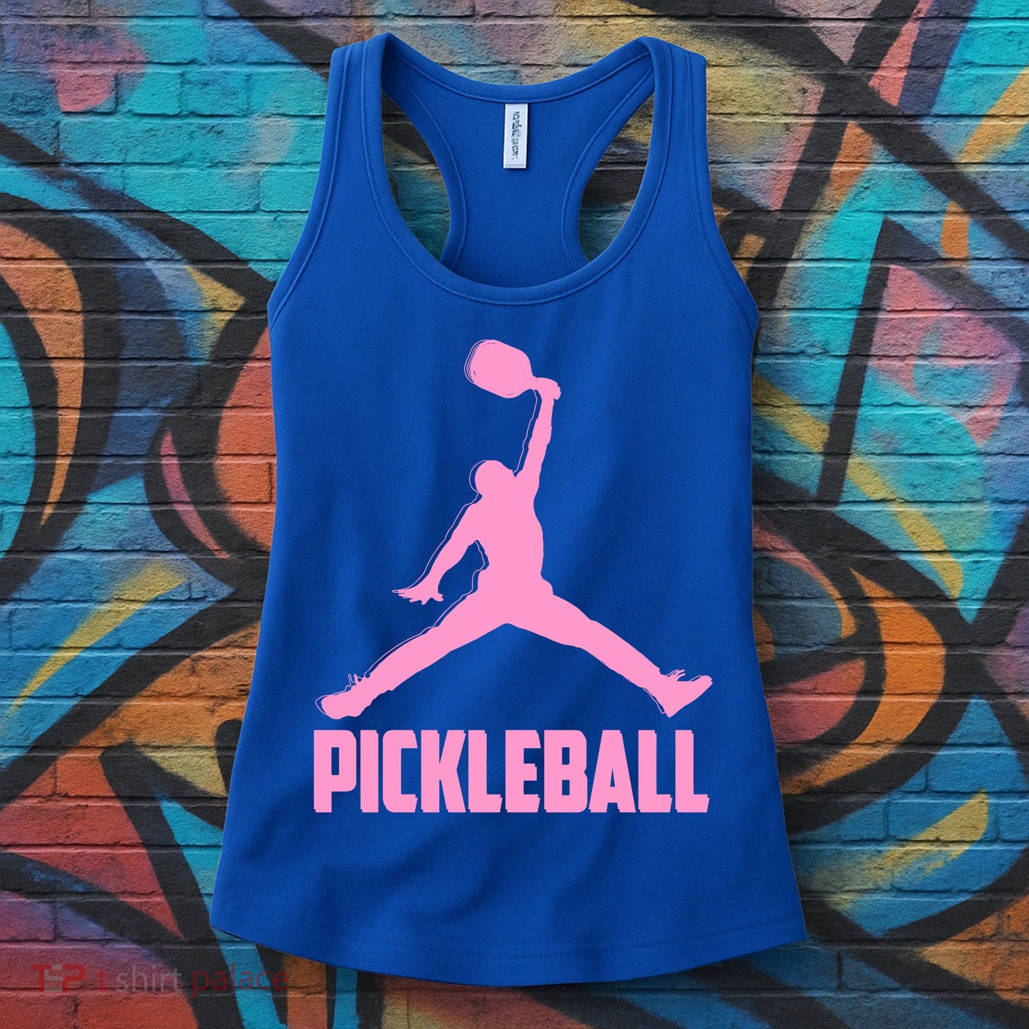 Pink Pickleball Sports Logo Women's Tank Top