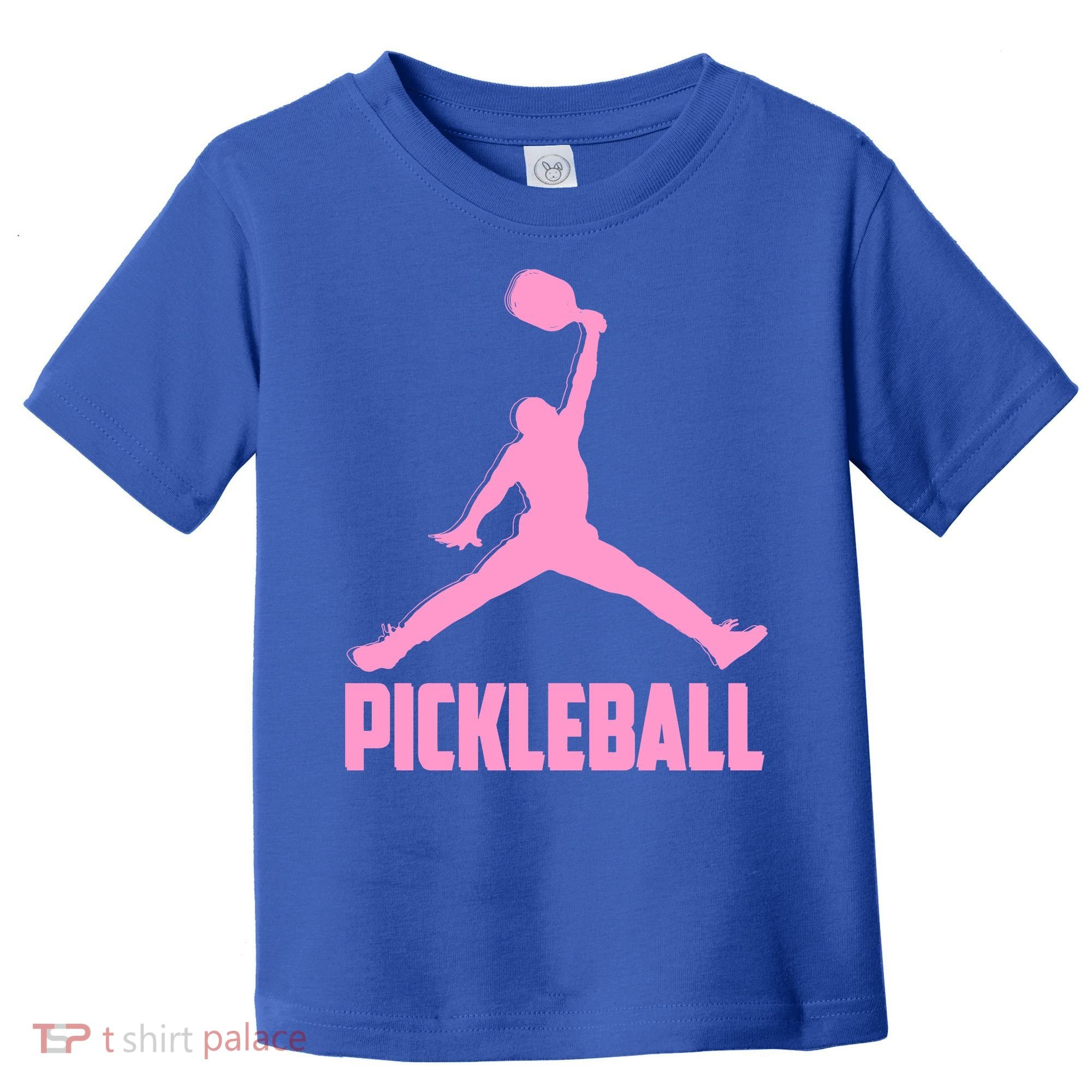 Pink Pickleball Sports Logo Toddler T-Shirt