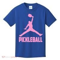 Pink Pickleball Sports Logo Kids T-Shirt thumb 0