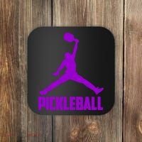 Purple Pickleball Sports Logo Coaster thumb 0