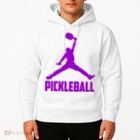 Purple Pickleball Sports Logo Hoodie thumb 2