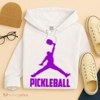 Purple Pickleball Sports Logo Hoodie thumb 4