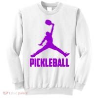 Purple Pickleball Sports Logo Sweatshirt thumb 0