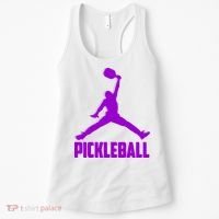Purple Pickleball Sports Logo Women's Tank Top thumb 0