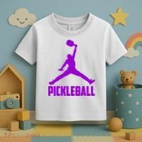 Purple Pickleball Sports Logo Toddler T-Shirt thumb 3