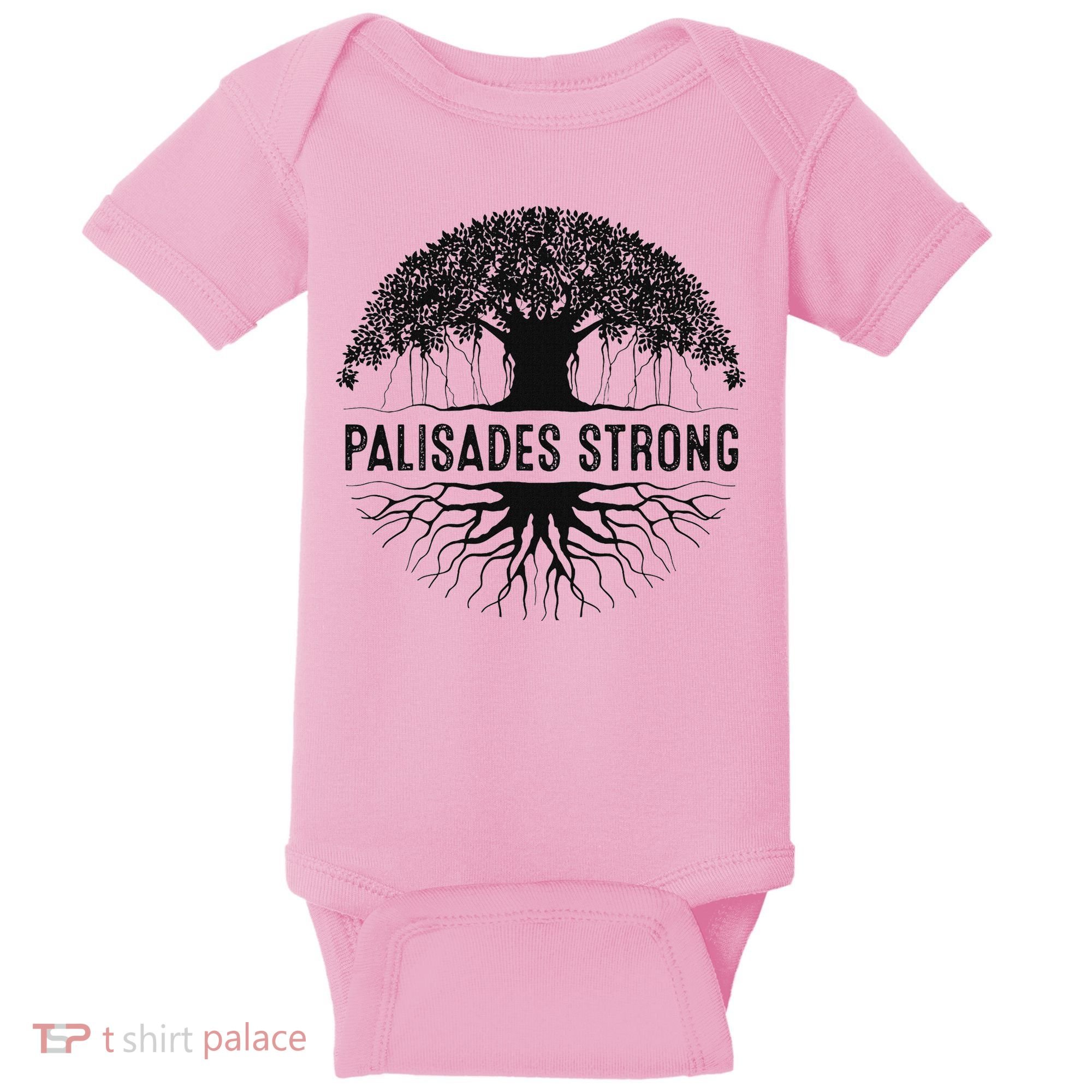 Pacific Palisades Strong California Baby Bodysuit