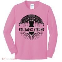 Pacific Palisades Strong California Kids Long Sleeve Shirt thumb 0