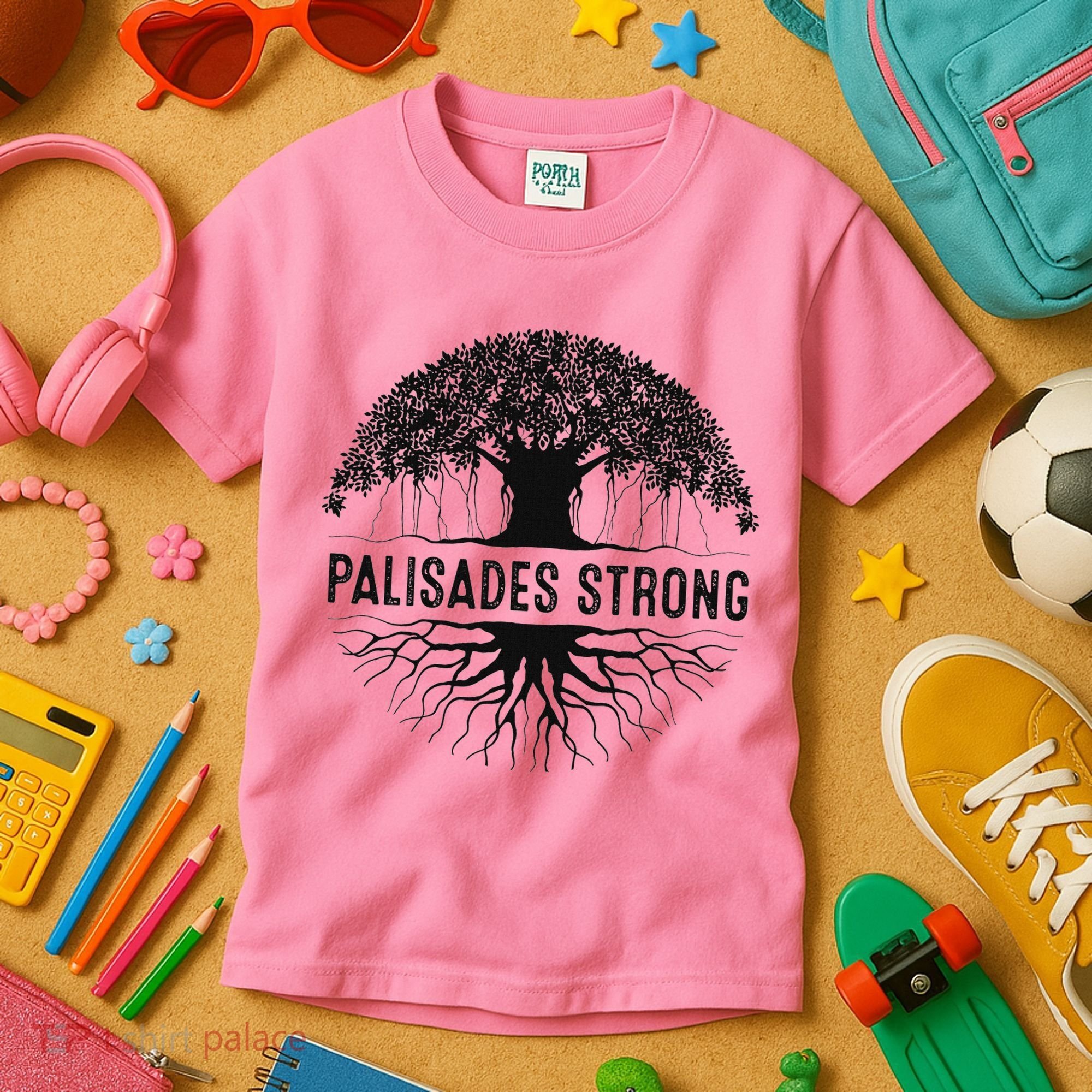Pacific Palisades Strong California Kids T-Shirt