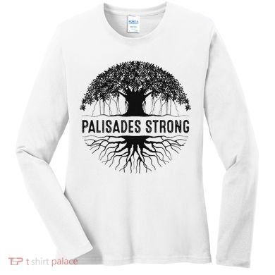 Pacific Palisades Strong California Women's Long Sleeve Shirt