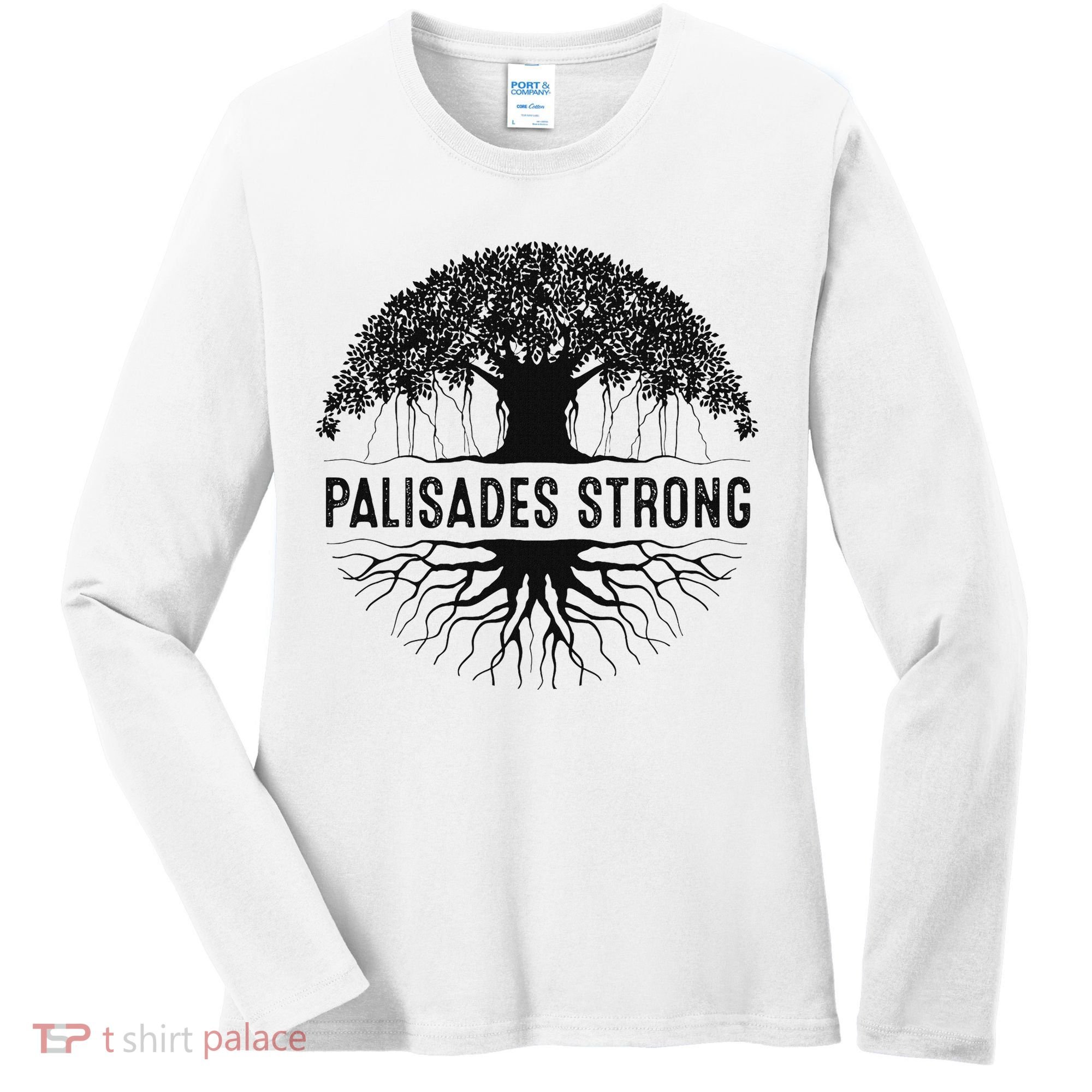 Pacific Palisades Strong California Women's Long Sleeve Shirt