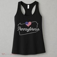 Pennsylvania Pennsylvania State Pennsylvania Women's Tank Top thumb 3