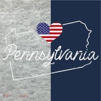 Pennsylvania Pennsylvania State Pennsylvania Kids Colorblock Raglan Jersey thumb 2