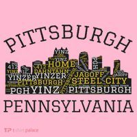 Pittsburgh Pennsylvania Sl City Skyline 412 Home Yinz Coaster thumb 2