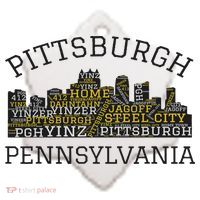 Pittsburgh Pennsylvania Sl City Skyline 412 Home Yinz Ceramic Ornament thumb 2