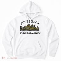 Pittsburgh Pennsylvania Sl City Skyline 412 Home Yinz Hoodie thumb 0