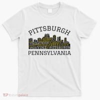 Pittsburgh Pennsylvania Sl City Skyline 412 Home Yinz T-Shirt thumb 0