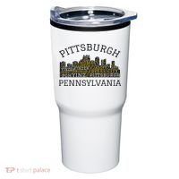 Pittsburgh Pennsylvania Sl City Skyline 412 Home Yinz Tumbler thumb 0