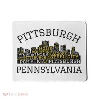 Pittsburgh Pennsylvania Sl City Skyline 412 Home Yinz Mousepad thumb 0