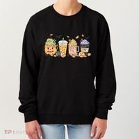 Plaid Pumpkin Spice Hello Fall Autumn Thanksgiving Women's Sweatshirt thumb 0