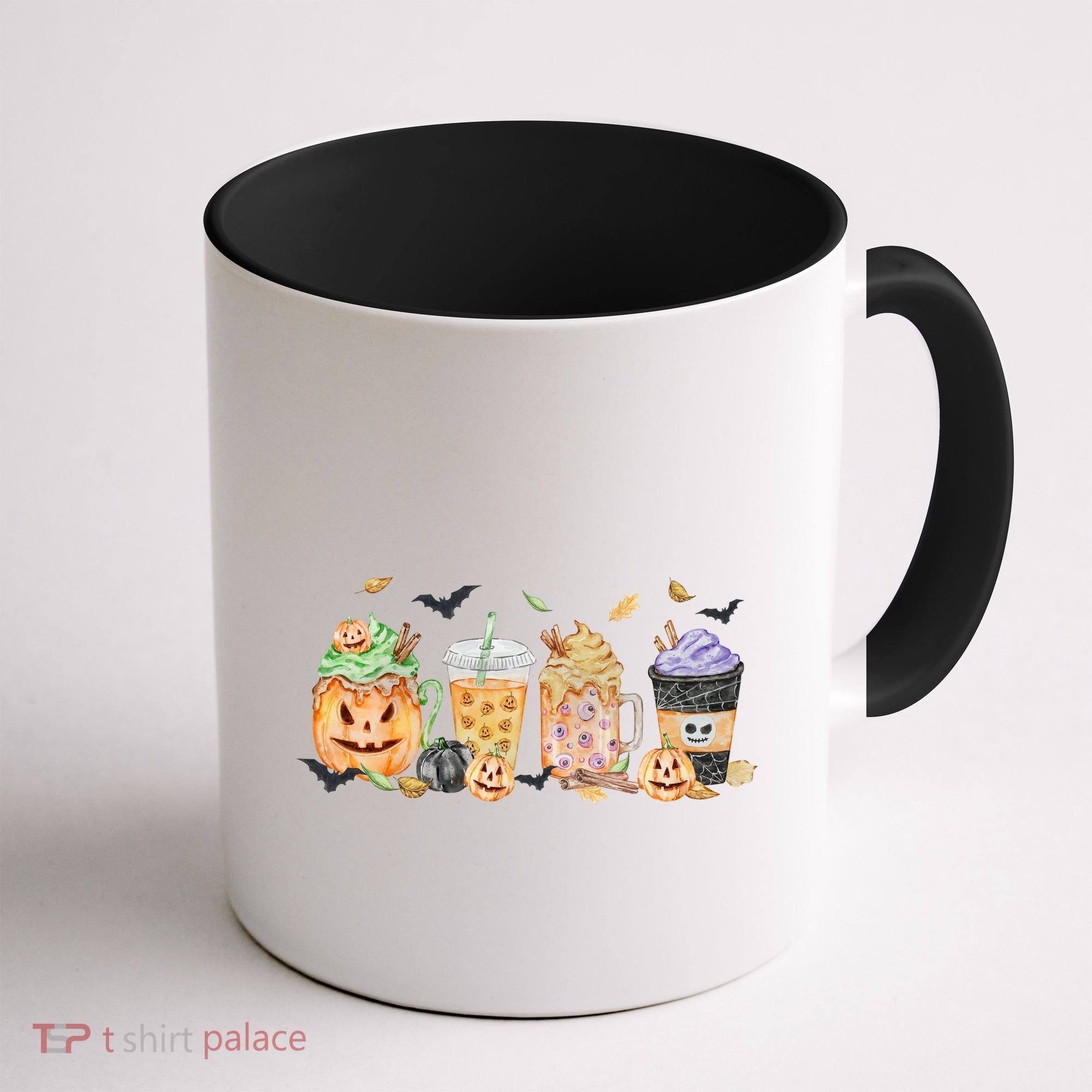 Plaid Pumpkin Spice Hello Fall Autumn Thanksgiving Coffee Mug