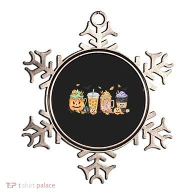 Plaid Pumpkin Spice Hello Fall Autumn Thanksgiving Ornament