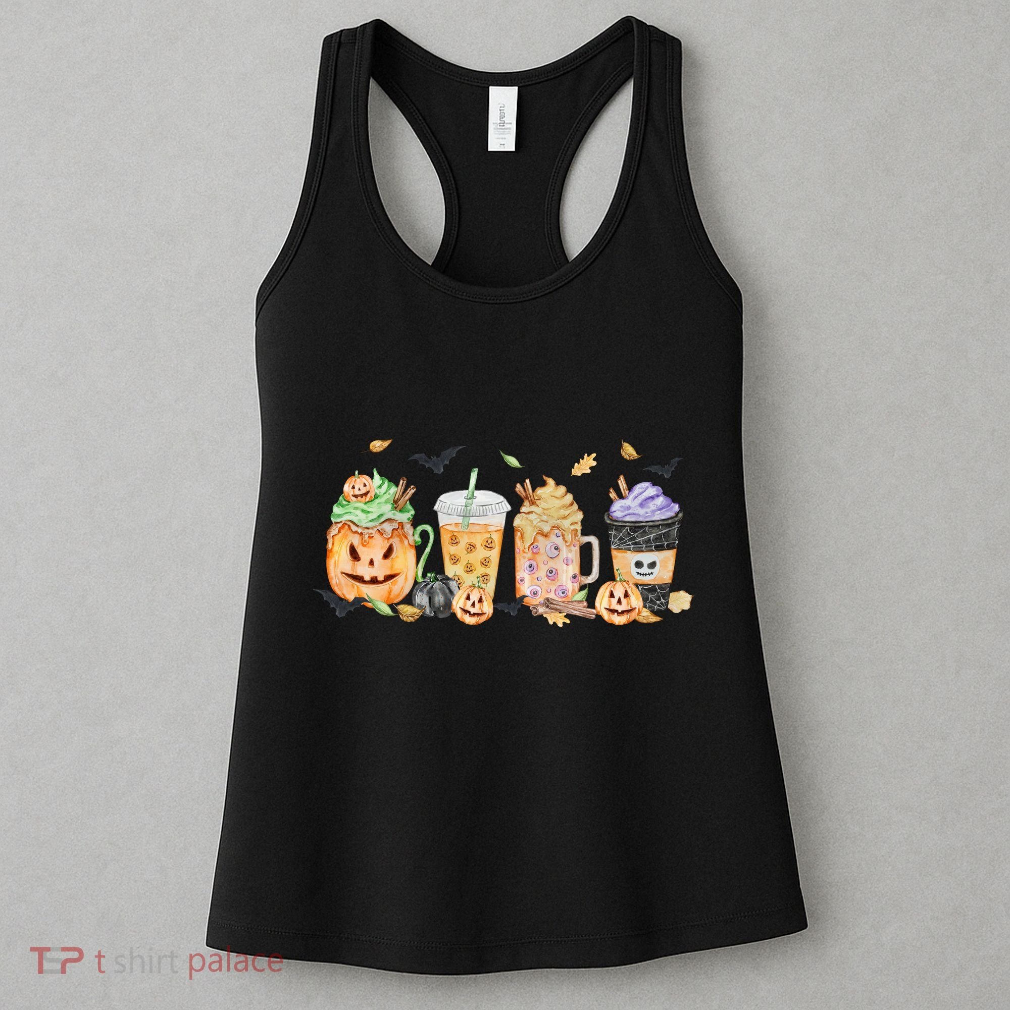 Plaid Pumpkin Spice Hello Fall Autumn Thanksgiving Women's Tank Top