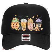 Plaid Pumpkin Spice Hello Fall Autumn Thanksgiving Hat thumb 0