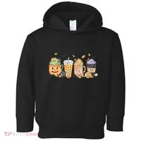 Plaid Pumpkin Spice Hello Fall Autumn Thanksgiving Toddler Hoodie thumb 0