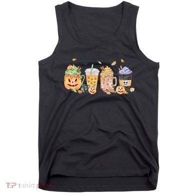 Plaid Pumpkin Spice Hello Fall Autumn Thanksgiving Tank Top