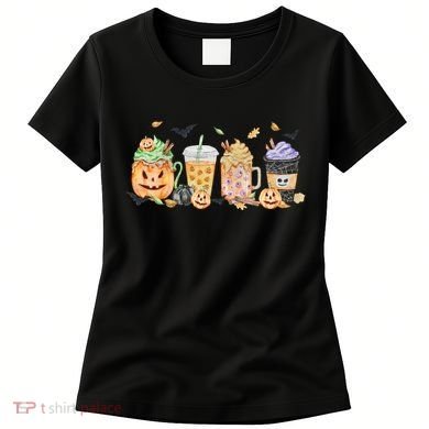 Plaid Pumpkin Spice Hello Fall Autumn Thanksgiving Women's T-Shirt