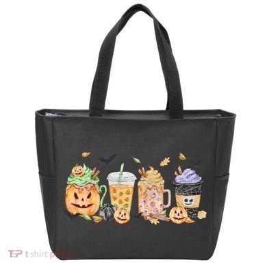 Plaid Pumpkin Spice Hello Fall Autumn Thanksgiving Tote Bag