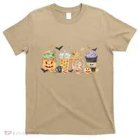 Plaid Pumpkin Spice Hello Fall Autumn Thanksgiving T-Shirt thumb 0