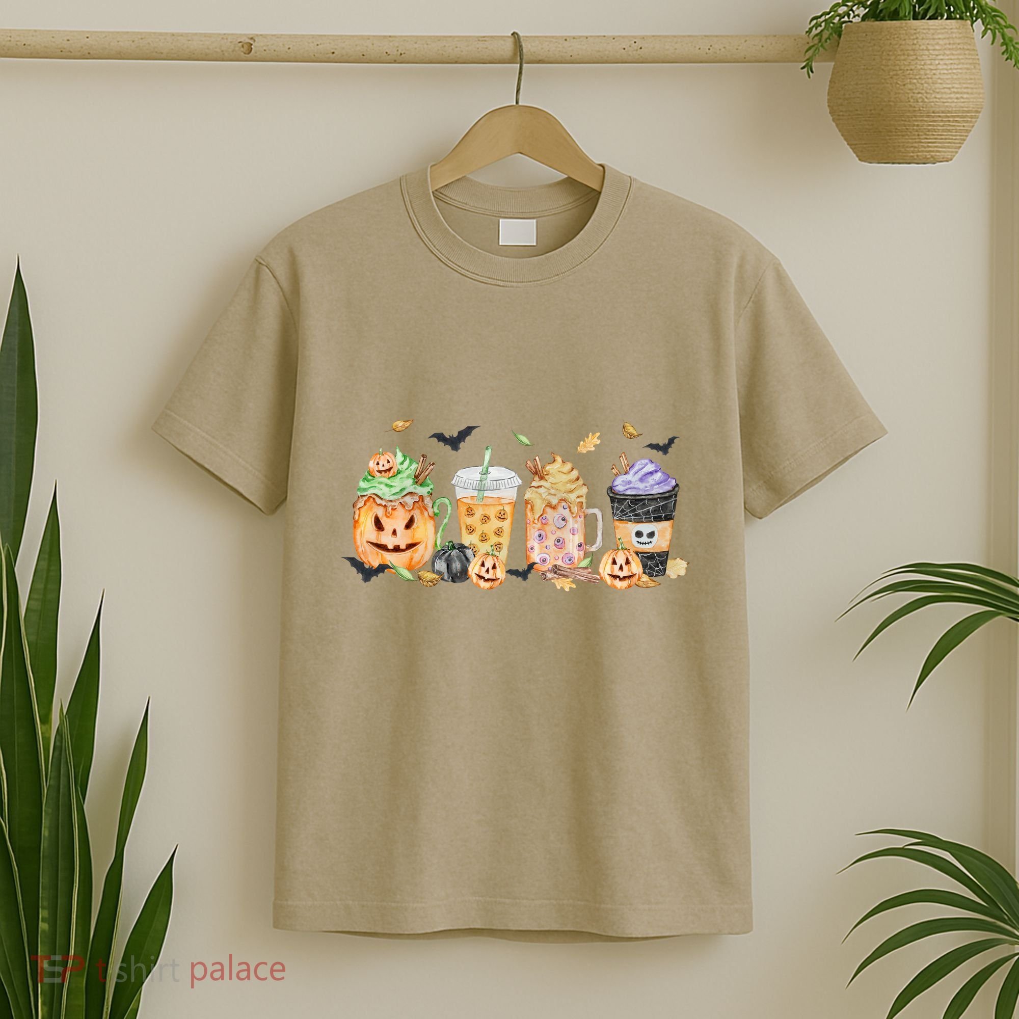 Plaid Pumpkin Spice Hello Fall Autumn Thanksgiving T-Shirt