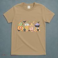 Plaid Pumpkin Spice Hello Fall Autumn Thanksgiving T-Shirt thumb 5