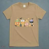 Plaid Pumpkin Spice Hello Fall Autumn Thanksgiving T-Shirt thumb 5