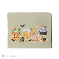 Plaid Pumpkin Spice Hello Fall Autumn Thanksgiving Mousepad thumb 0