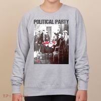 Political Party Shades & Red Cups Funny Political Women's Sweatshirt thumb 0