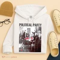Political Party Shades & Red Cups Funny Political Hoodie thumb 4